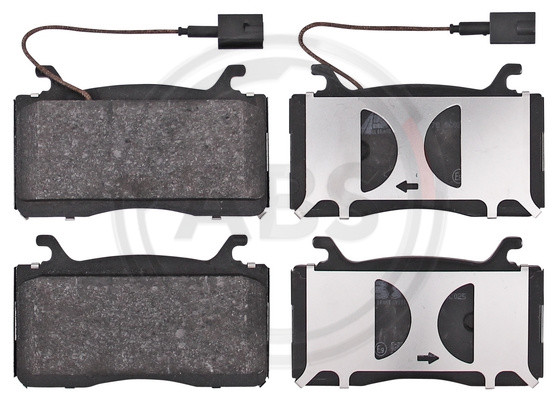 A.B.S. Bremsbelagsatz, Scheibenbremse