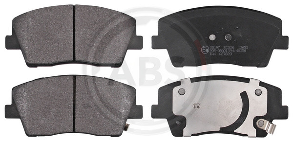 A.B.S. Bremsbelagsatz, Scheibenbremse