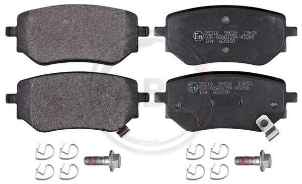 A.B.S. Bremsbelagsatz, Scheibenbremse