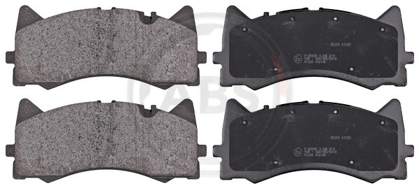 A.B.S. Bremsbelagsatz, Scheibenbremse