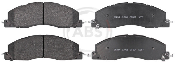 A.B.S. Bremsbelagsatz, Scheibenbremse