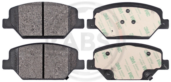 A.B.S. Bremsbelagsatz, Scheibenbremse