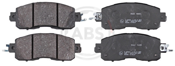 A.B.S. Bremsbelagsatz, Scheibenbremse