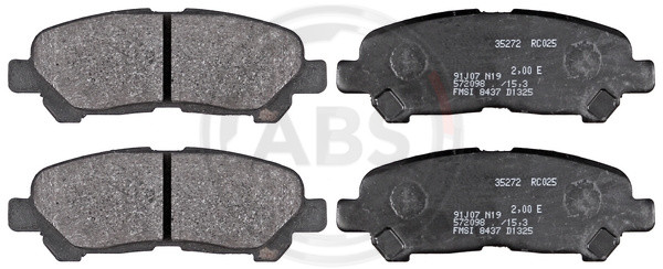A.B.S. Bremsbelagsatz, Scheibenbremse