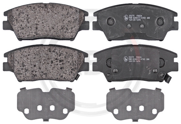 A.B.S. Bremsbelagsatz, Scheibenbremse