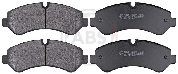 A.B.S. Bremsbelagsatz, Scheibenbremse