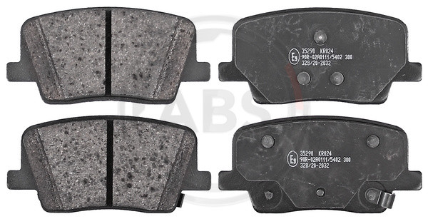 A.B.S. Bremsbelagsatz, Scheibenbremse