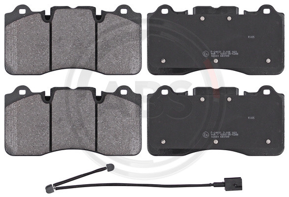 A.B.S. Bremsbelagsatz, Scheibenbremse