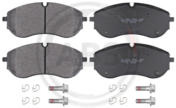 A.B.S. Bremsbelagsatz, Scheibenbremse