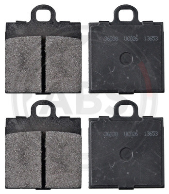 A.B.S. Bremsbelagsatz, Scheibenbremse