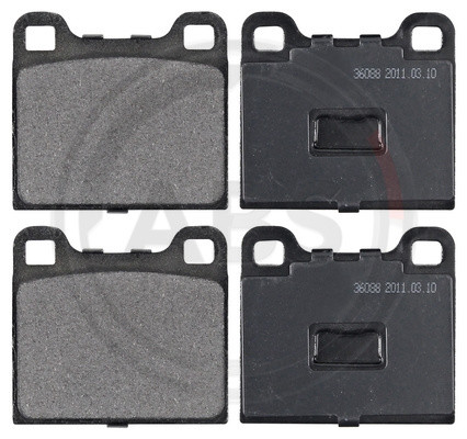 A.B.S. Bremsbelagsatz, Scheibenbremse