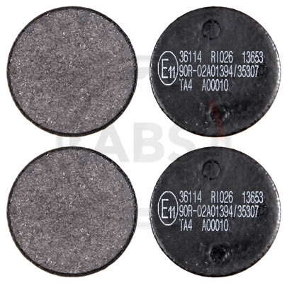 A.B.S. Bremsbelagsatz, Scheibenfeststellbremse
