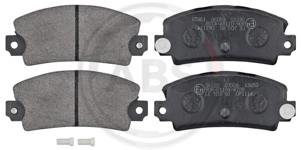 A.B.S. Bremsbelagsatz, Scheibenbremse