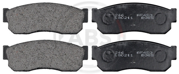 A.B.S. Bremsbelagsatz, Scheibenbremse