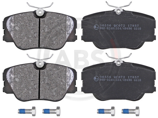 A.B.S. Bremsbelagsatz, Scheibenbremse