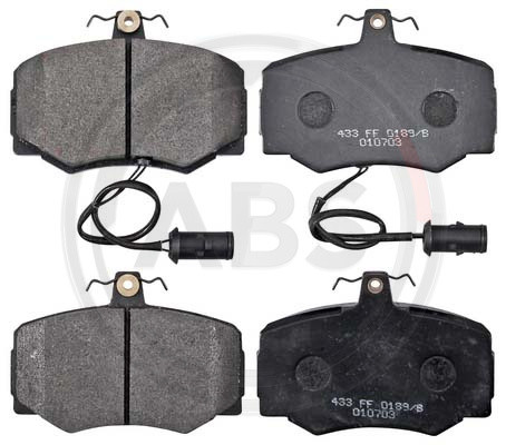A.B.S. Bremsbelagsatz, Scheibenbremse