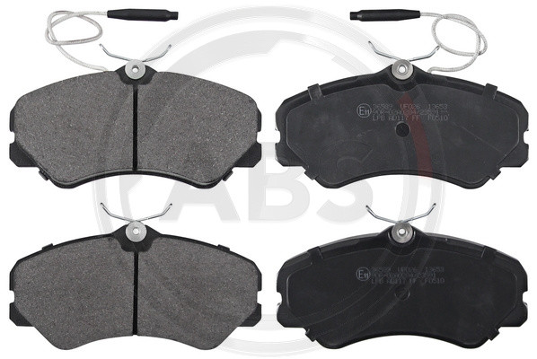 A.B.S. Bremsbelagsatz, Scheibenbremse