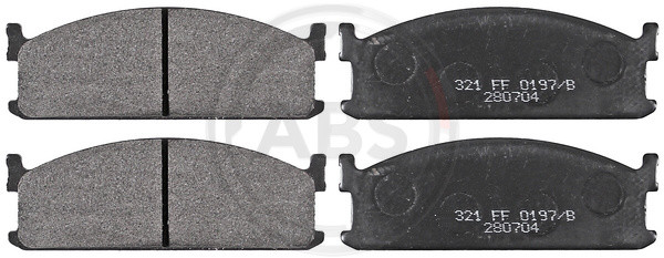 A.B.S. Bremsbelagsatz, Scheibenbremse