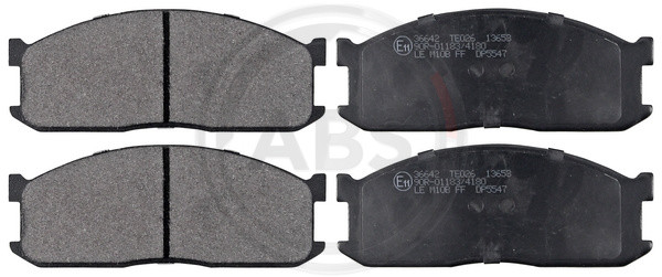 A.B.S. Bremsbelagsatz, Scheibenbremse