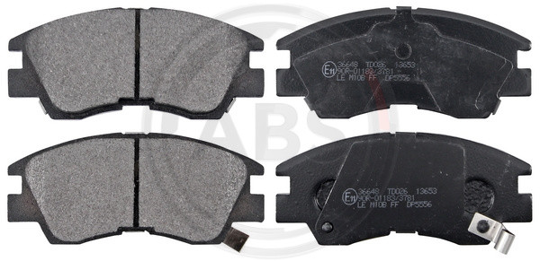 A.B.S. Bremsbelagsatz, Scheibenbremse