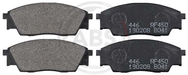 A.B.S. Bremsbelagsatz, Scheibenbremse
