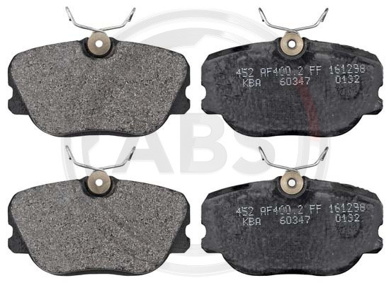 A.B.S. Bremsbelagsatz, Scheibenbremse