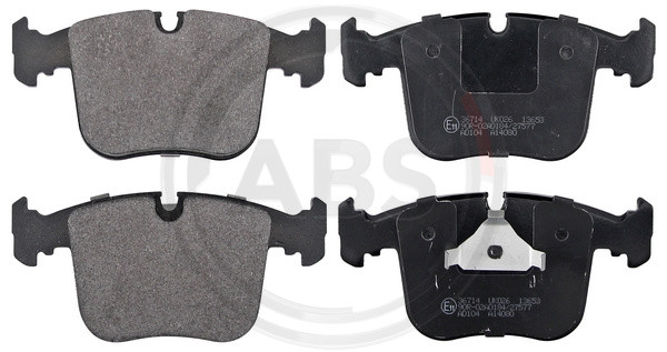 A.B.S. Bremsbelagsatz, Scheibenbremse