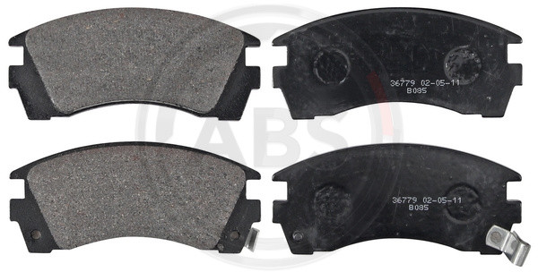 A.B.S. Bremsbelagsatz, Scheibenbremse