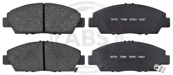 A.B.S. Bremsbelagsatz, Scheibenbremse