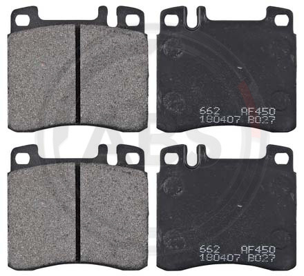 A.B.S. Bremsbelagsatz, Scheibenbremse