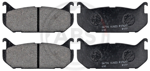 A.B.S. Bremsbelagsatz, Scheibenbremse