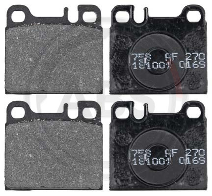 A.B.S. Bremsbelagsatz, Scheibenbremse