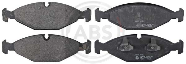 A.B.S. Bremsbelagsatz, Scheibenbremse