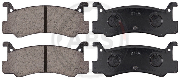 A.B.S. Bremsbelagsatz, Scheibenbremse
