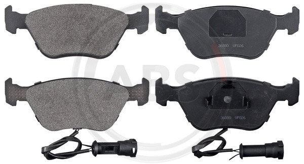 A.B.S. Bremsbelagsatz, Scheibenbremse