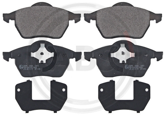 A.B.S. Bremsbelagsatz, Scheibenbremse