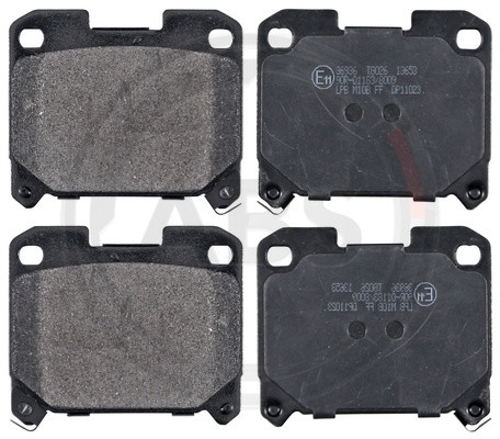 A.B.S. Bremsbelagsatz, Scheibenbremse