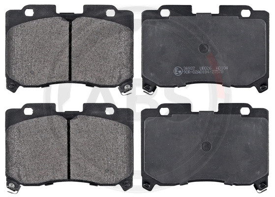 A.B.S. Bremsbelagsatz, Scheibenbremse