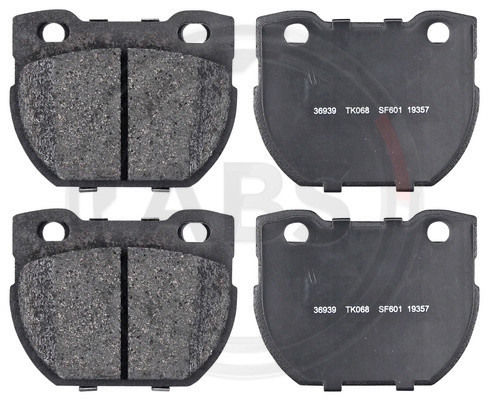 A.B.S. Bremsbelagsatz, Scheibenbremse