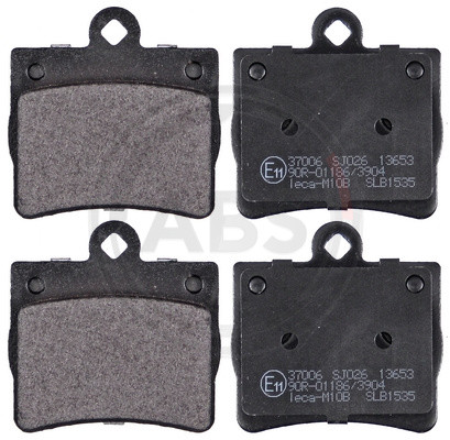 A.B.S. Bremsbelagsatz, Scheibenbremse