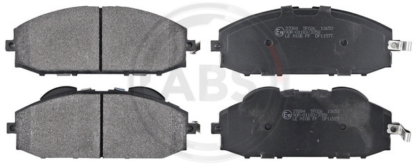 A.B.S. Bremsbelagsatz, Scheibenbremse