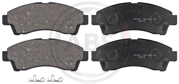 A.B.S. Bremsbelagsatz, Scheibenbremse