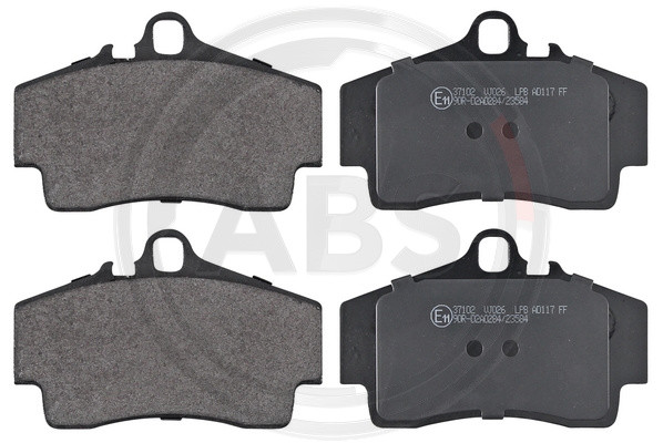 A.B.S. Bremsbelagsatz, Scheibenbremse