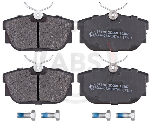 A.B.S. Bremsbelagsatz, Scheibenbremse