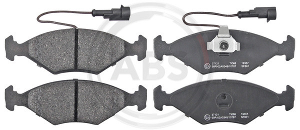 A.B.S. Bremsbelagsatz, Scheibenbremse
