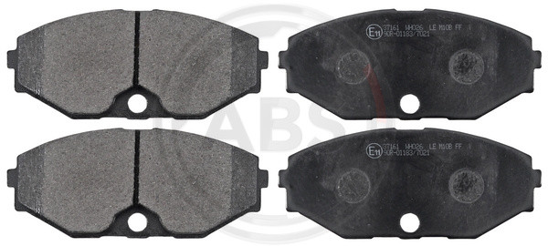 A.B.S. Bremsbelagsatz, Scheibenbremse