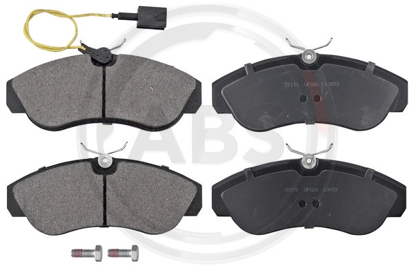 A.B.S. Bremsbelagsatz, Scheibenbremse