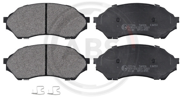 A.B.S. Bremsbelagsatz, Scheibenbremse