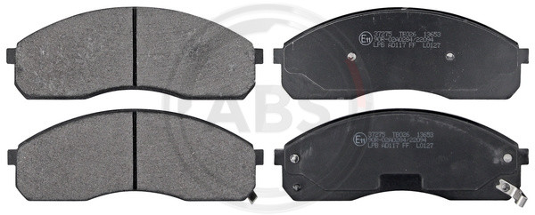 A.B.S. Bremsbelagsatz, Scheibenbremse