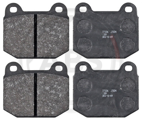 A.B.S. Bremsbelagsatz, Scheibenbremse